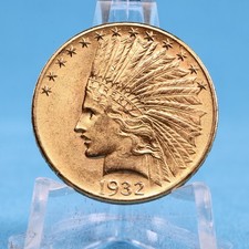 USA 10 $ 1932 Indian Head Eagle * 16,71 Gramm- 900 Gold * VZ+