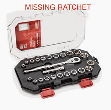 Husky Saemetric Standard Socket Set24-piece Missing Ratchet Husky Saemetric Standard Socket Set24-piece Missing Ratchet
