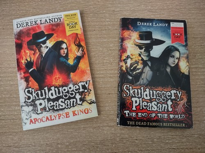 #ad Skulduggery Pleasant Book Lot 2 Derek Landy YA Fantasy Series Paperback UK Print $9.99