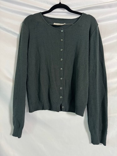 Maison Margiela, Vintage Maison Martin Margiela Forest Green Merino/Acrylic Cardigan