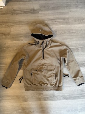 Dope Cyclone W Women's Hooded Lightweight Mid-Length Snowboard Jacket Walnut