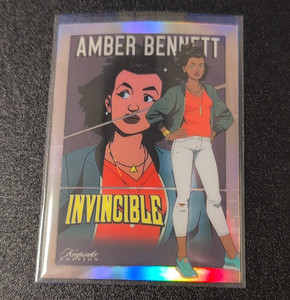 Super Products Invincible Keepsake Edition Amber Bennett Insert Card #190 2023
