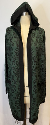 Her Universe Disney The Haunted Mansion Wallpaper Hooded Cardigan M