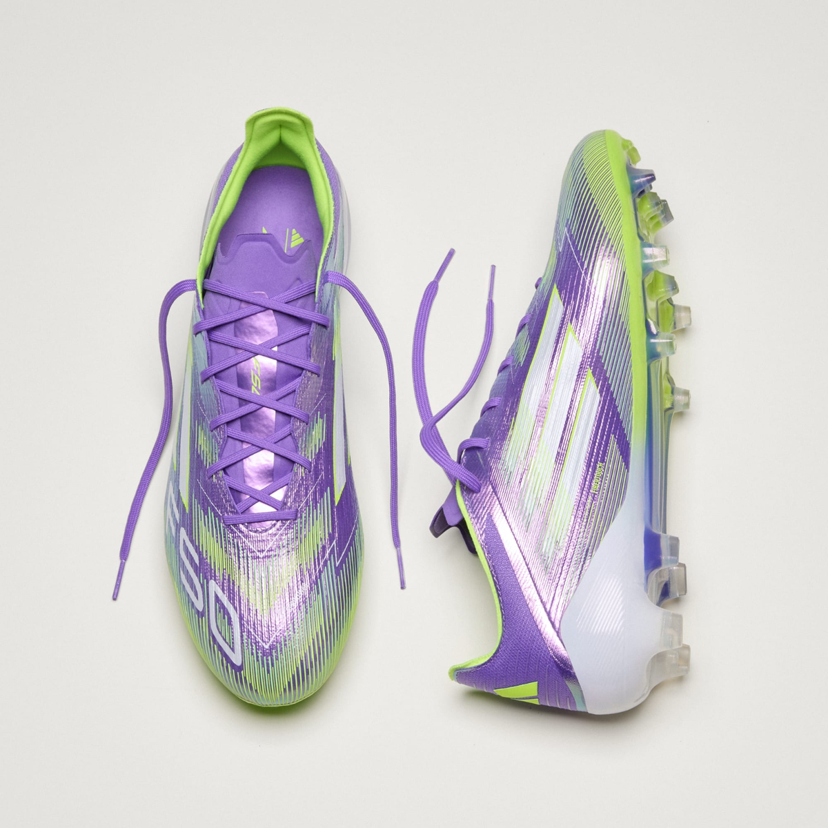 adidas F50 Elite Firm Ground Boots Purple Rush JH7615 Men's Size