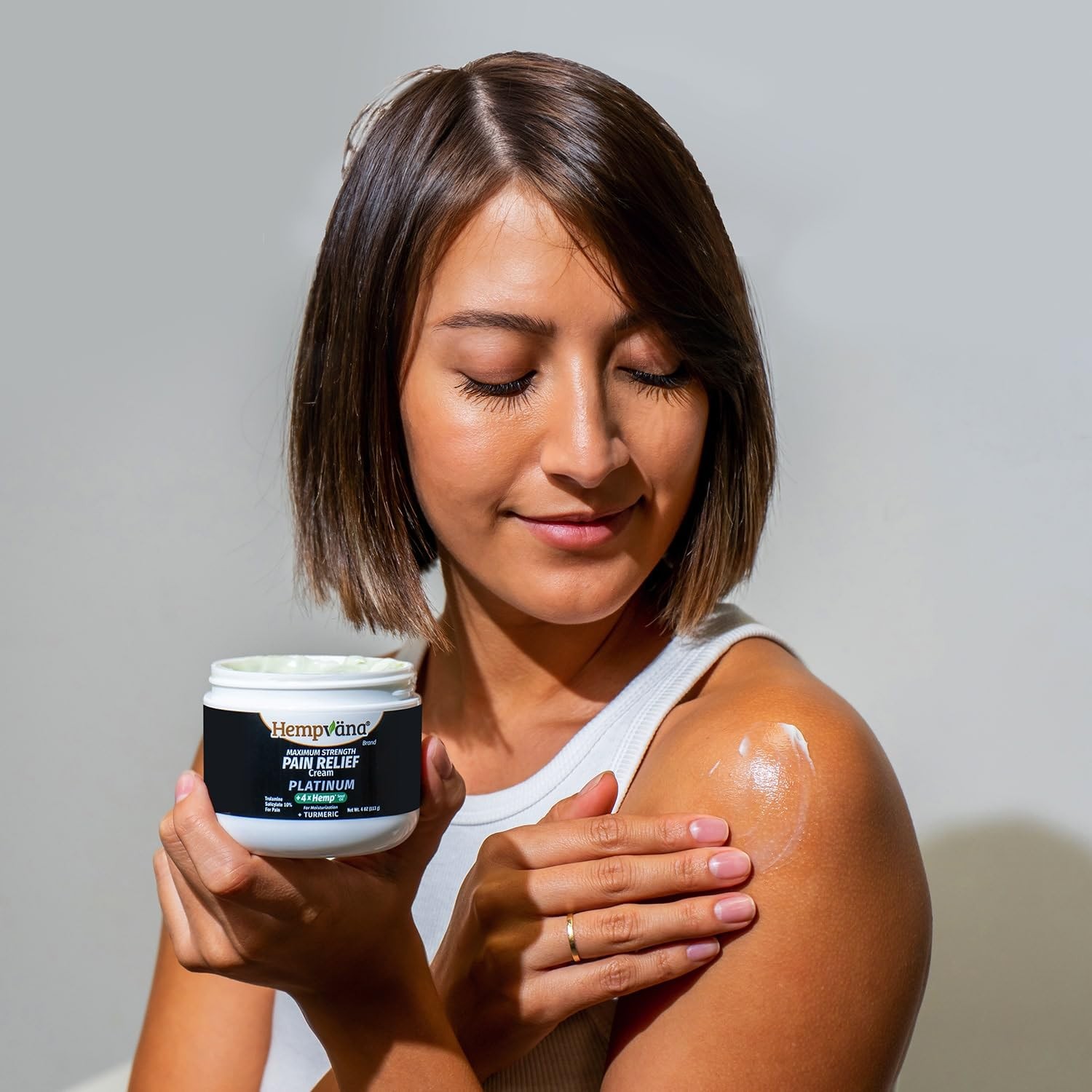 Hempvana Platinum Maximum Strength Relief Cream 4X Hemp for Muscles Joints Ba...