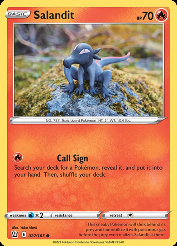 Salandit - 027/163 - Common - Heavily Played