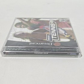 Tennis 2K2 (Sega Dreamcast, 2001) Authentic NEW Factory Sealed Black Label