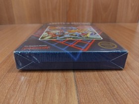 MINTY BOX CIB Hangtab Ghosts 'N Goblins 1st Print complete in nes lot w/ Shrink
