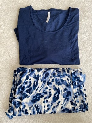 Soma S R Cool Nights LS Pant Set Lovelies Leopard Parch