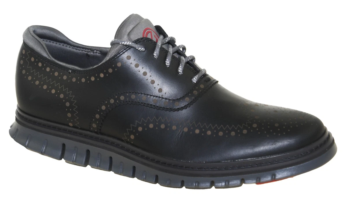 VTG Cole Haan Go To Wingtip Oxford Mens 10M Black Leather Derby Dress Shoes ? Cole Haan OriginalGrand Wingtip Oxford - FREE Shipping  main image 4