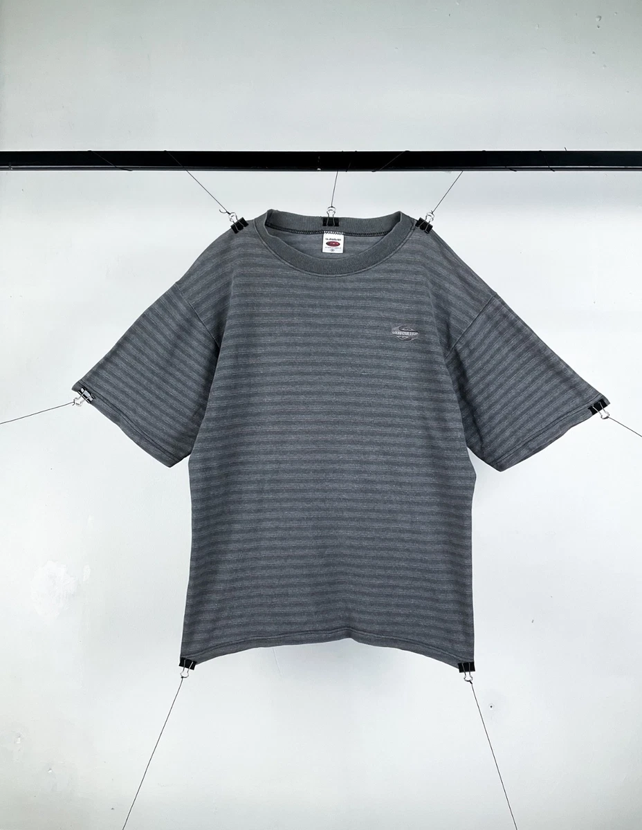 Quiksilver Cotton Short Sleeve Striped T-Shirts for Men for sale