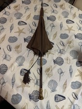 Antique brown Brass Handle umbrella