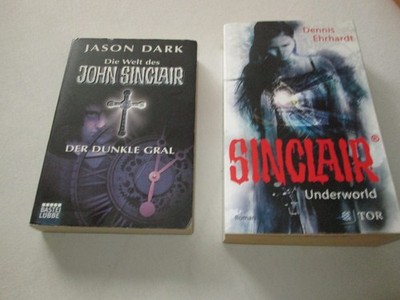 2 John Sinclair Welt des JS Der dunkle Gral + Dennis Erhardt Sinclair Underworld