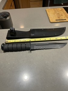 Ka-bar Combat Fighting Knife W/Sheath