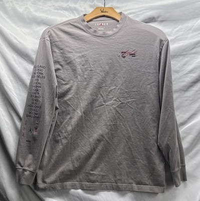 Air Jordan Flight Air Tour 2022 Large Long Sleeve Shirt