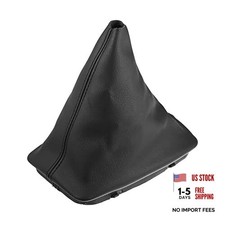 Car Shift Boot Cover Gear Shift Knob Handbrake Gaiter Boot PU Leather for