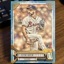 2022 Topps Gypsy Queen Blue /150 Spencer Strider RC #44 Atlanta Braves