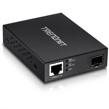TRENDnet TFC-PGSFP Medien Konverter SFP Gigabit PoE PD