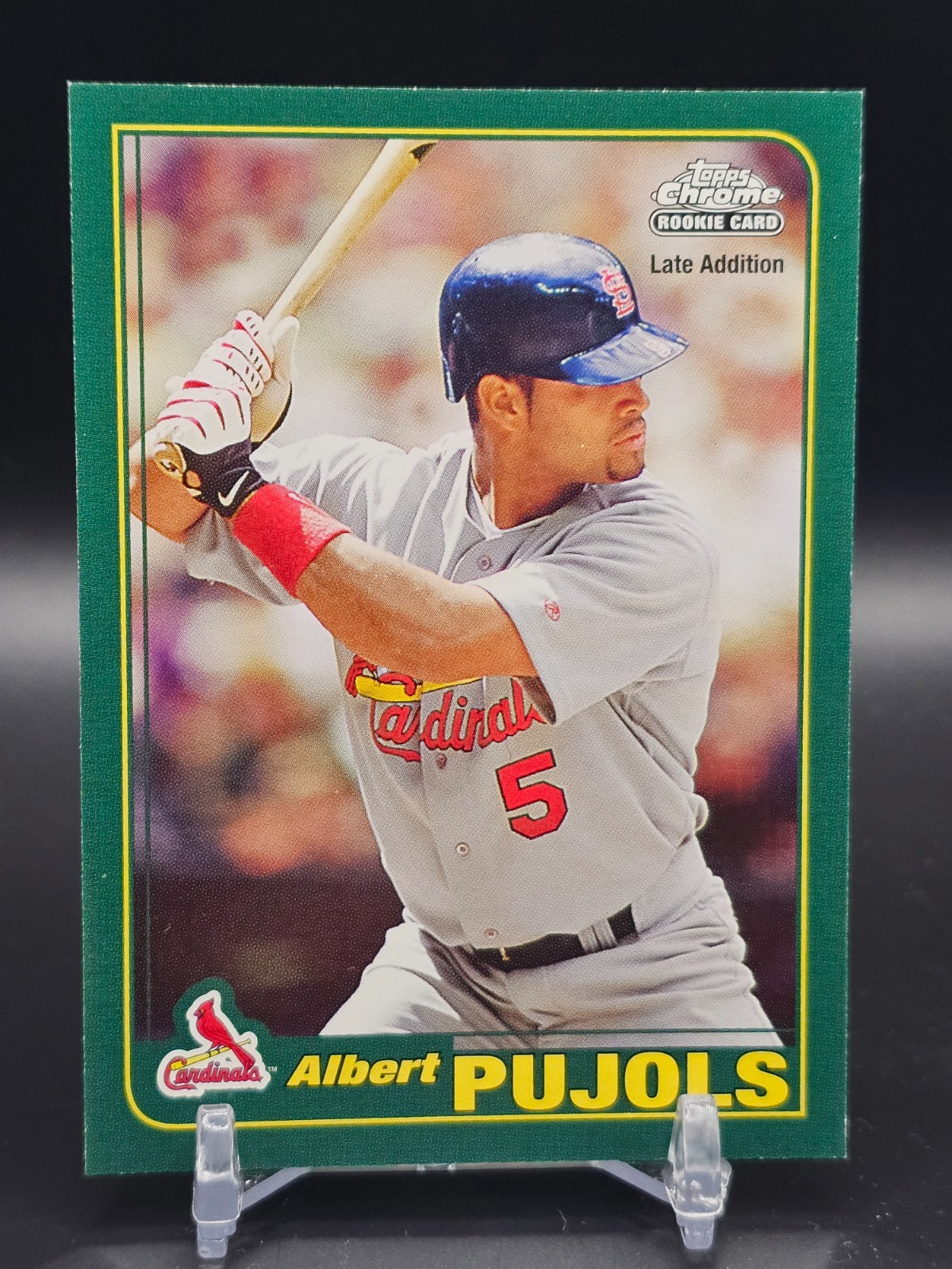 2006 Topps-Albert Pujols #596 Late Addition Rookie Card- STL Cardinals