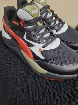 Size 11 - Puma X-Ray Speed Wide Black Red Fire Grey