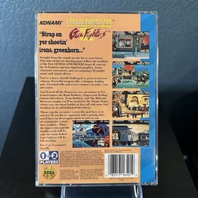 Lethal Enforcers II: Gun Fighters (Sega CD, 1994) Complete CIB Excellent Cond.