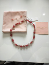 LOLA ROSE NECKLACE - NEW WITH TAG, CARD, AND POUCH