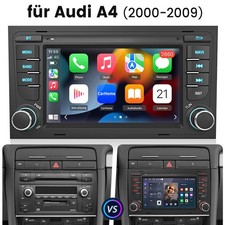 DAB+ Carplay Autoradio Android GPS Navi BT Für Audi A4 S4 RS4 B6 B7 B8 SEAT Exeo