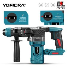 Für Makita 18V Akku Bohrhammer Schlaghammer Schlagbohrer Brushless SDS Plus 26mm