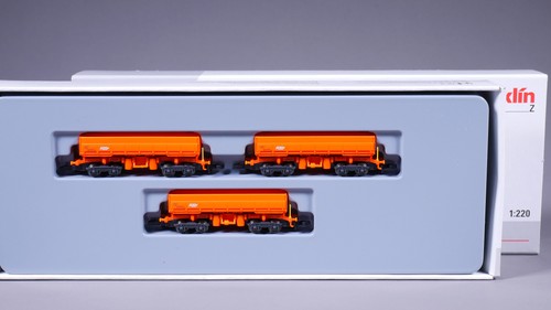 Spur Z Märklin 82435 Seitenkippwagen-Set Eamos RTS in OVP #LZ_1510 | Condition: Gebraucht