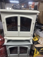 Focal Point Weybourne 1850W Matt Cream Electric Stove (H)670mm (W)635mm