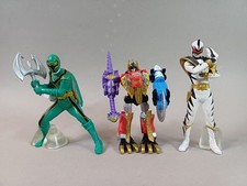 3 Power Rangers Gashapon Figuren + Dino Thunder + Mystic Force + 9 cm