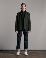 New Rag  Bone 598 Prospect Blazer Japanese Wool In Army Size: 42