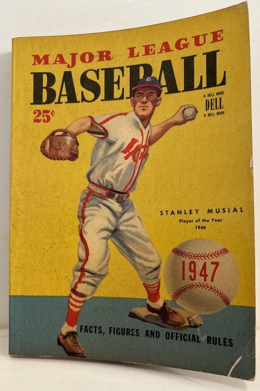 1947 Dell Major League Baseball Annual Stan Musial Cover Greenberg Williams