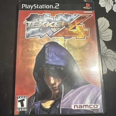 Tekken 4 Complete CIB w/ Manual Black Label PlayStation 2 PS2