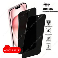 Anti-Spy Privacy Glass Screen Protector Lot For iPhone 13 14 15 16 17 12 11 X XR