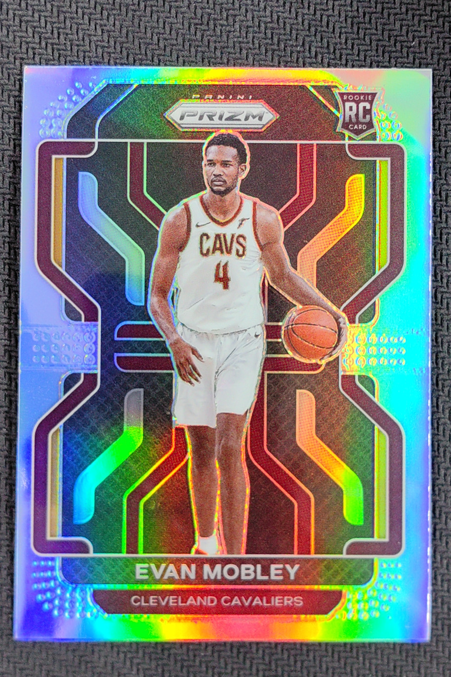 2021-22 Panini Prizm Evan Mobley Silver RC Rookie #325 Cavaliers