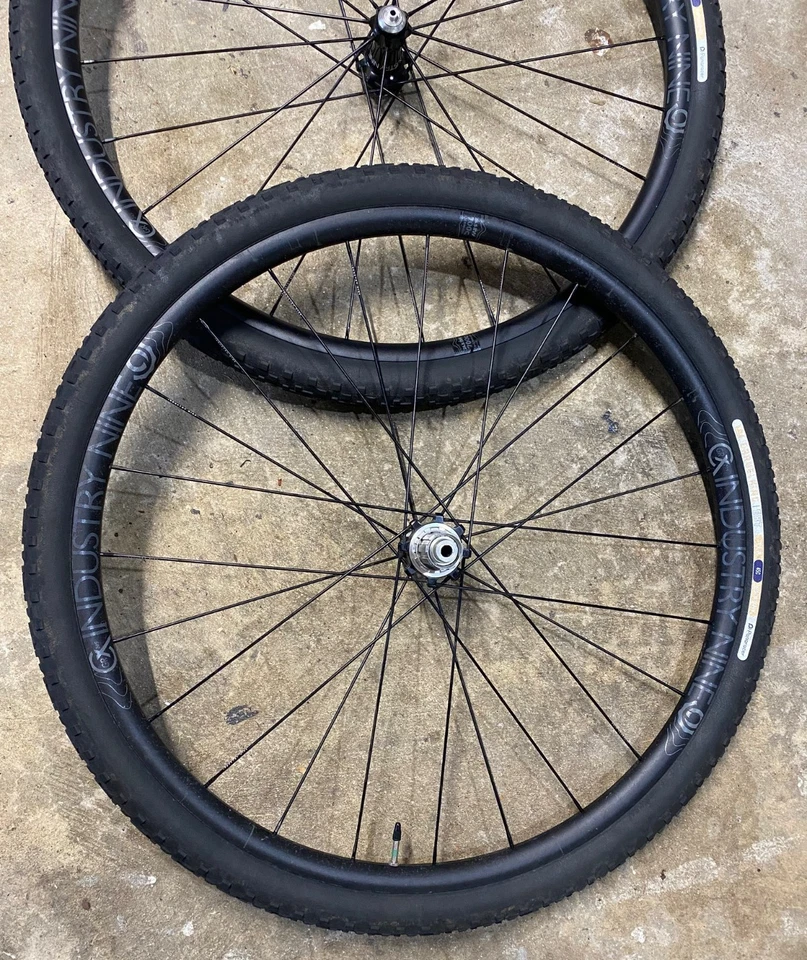 INDUSTRY NINE GRX 245 700c CARBON Disc Wheelset w/Panaracer Gravel King 45C I9 - Image 2 of 4