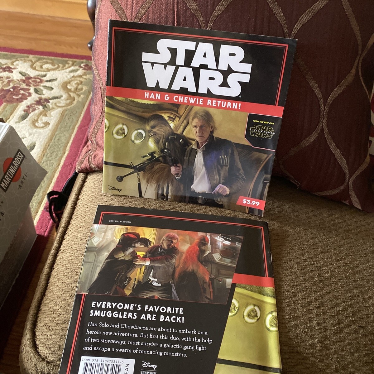 Set Of “2”Star Wars the Force Awakens: Han and Chewie Return! by