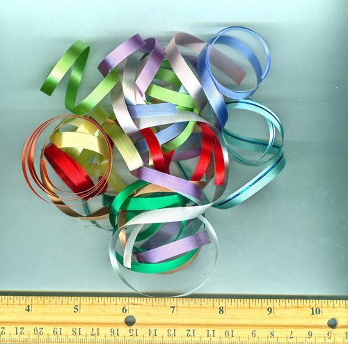 Ribbons for Dollhouse Miniature Bow Making 10 Plus Colors - Afbeelding 1 van 6