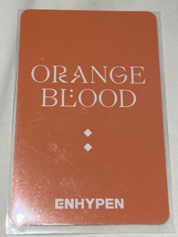 ENHYPEN HEESEUNG ORANGE BLOODO GS25 Limited Official