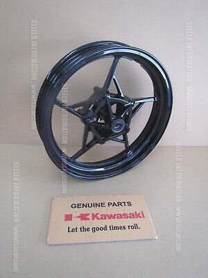 KAWASAKI NINJA 400 2018-2022 EX400 FRONT WHEEL ASSY G.BLACK KAWASAKI NINJA 400 2018-2022 EX400 FRONT WHEEL ASSY G.BLACK
