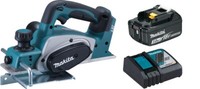 Makita DKP180Z Akku-Hobel 18V DKP180 Set Mit 1X Akku 18V 3Ah Und LadegeräT