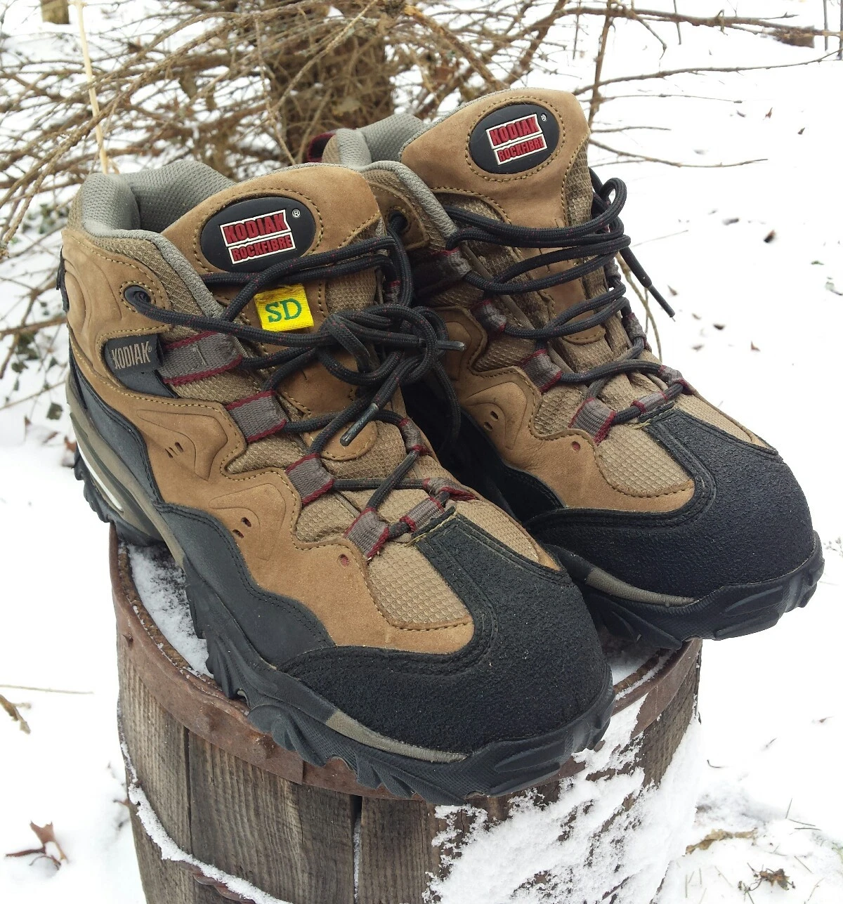 Kodiak Rockfibre SD Hiking Boots Size 8.5M Camp Rock Climbing Work Safety Shoe