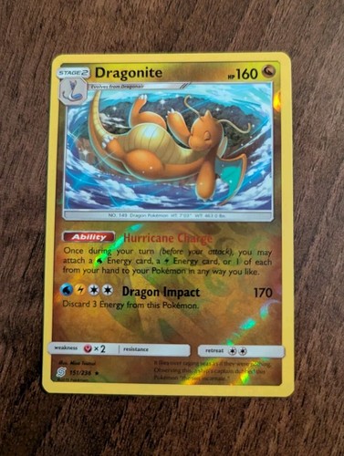 Dragonite 151/236 Unified Minds Reverse Holo Pokémon TCG Near Mint - Bild 2 von 7