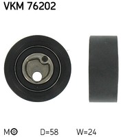 Skf Vkm 76202 Spannrolle, Zahnriemen FÜR Santana Subaru Suzuki
