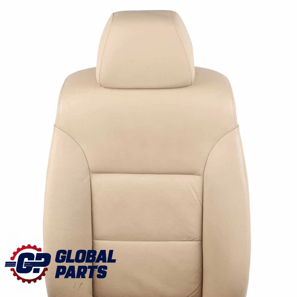 BMW 5 Series E60 E61 Beige Leather Front Right O/S Seat - Image 2 of 4