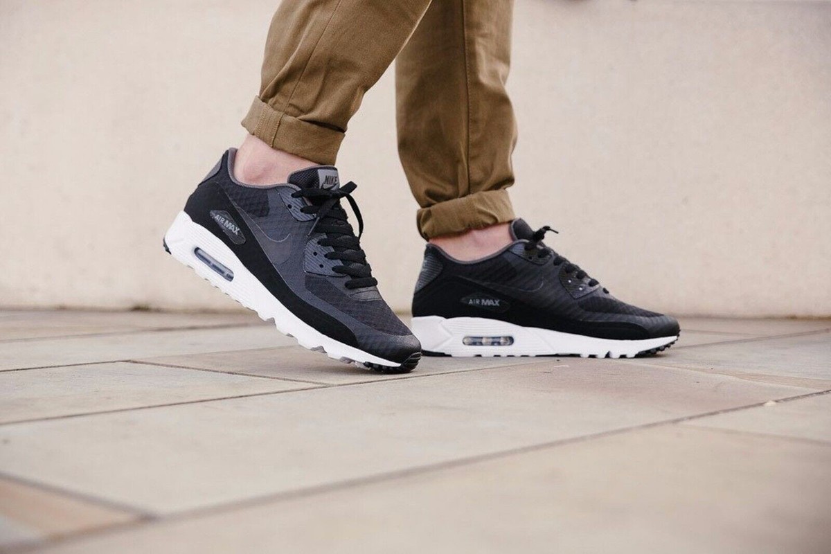 NEW Nike Air Max 90 Ultra Essential Black 819474 013 Mens
