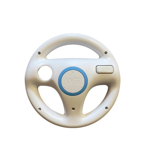 Original Nintendo Wii Wheel Lenkrad für Mario Kart in weiß