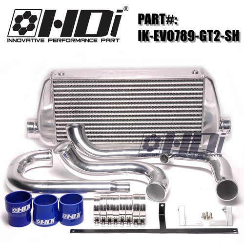 HDi Intercooler &piping Kit for 20012005 Mitsubishi Lancer EVO 7 8 9