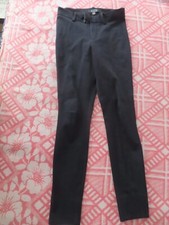 AYR Pants Arrow Ankle Leg Skinny Black Pointe High Rise Capsule Work 27x27 3/4 